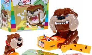 Zabawki dla buldoga francuskiego: gra "Bad Dog" z figurkami i akcesoriami. Idealne dla małych miłośników psów.