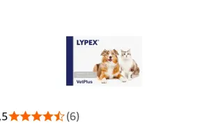 Lypex dla psa i kota, produkt VetPlus. Uroczy piesek i kotek na opakowaniu.