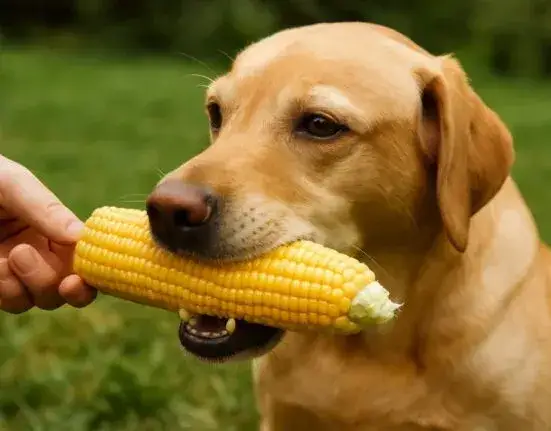 Zdjęcie Czy pies może jeść kukurydzę? Sprawdź, co musisz wiedzieć o diecie psa
